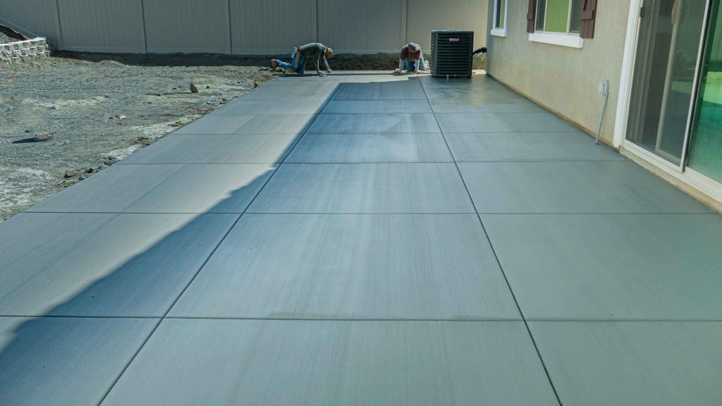travertine installation in Arizona